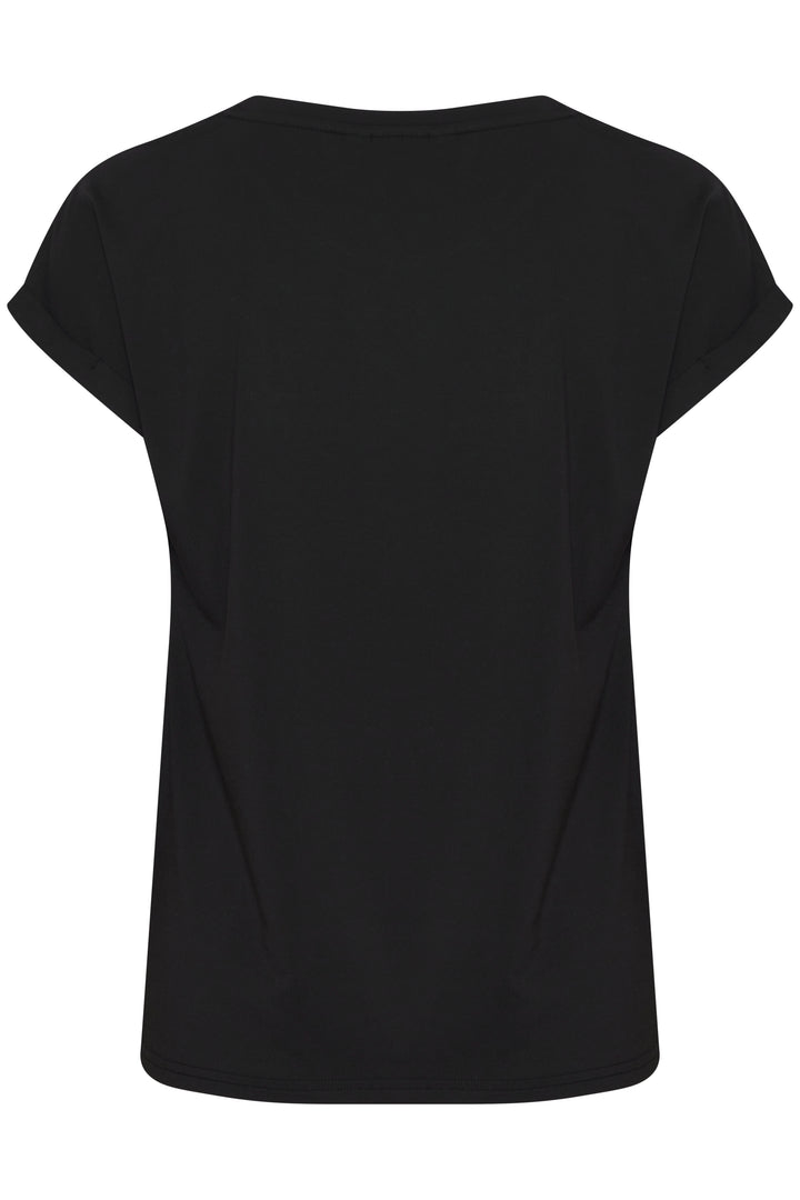 Fransa Black Seen T-Shirt