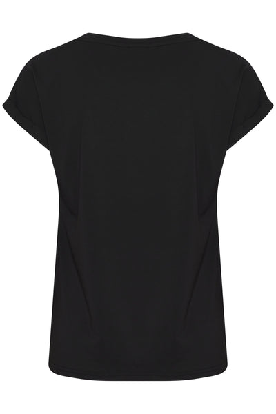 Fransa Black Seen T-Shirt