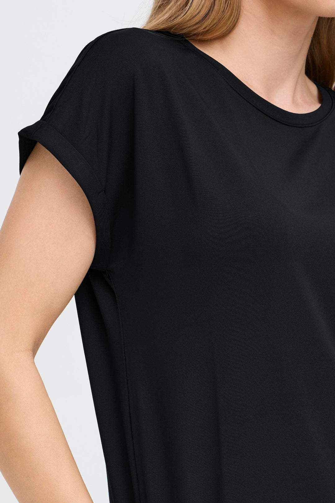 Fransa Black Seen T-Shirt