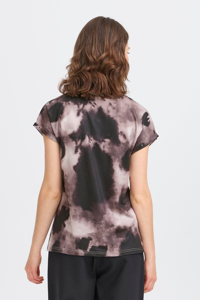 Fransa Tie Dye Seen T-Shirt