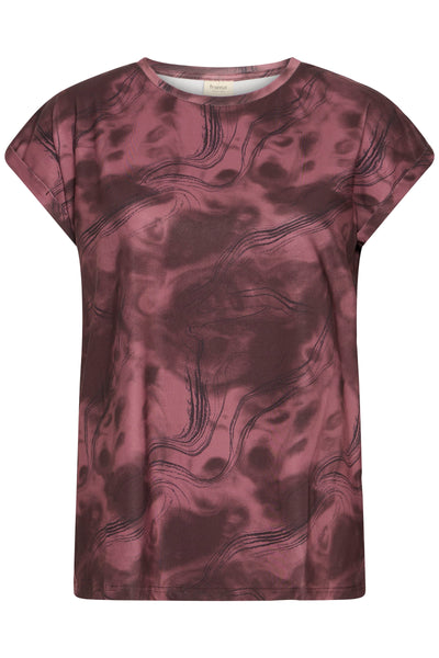 Fransa Port Watercolour Seen T-Shirt
