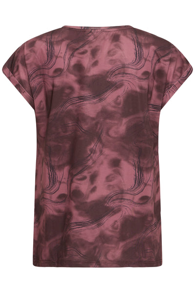 Fransa Port Watercolour Seen T-Shirt