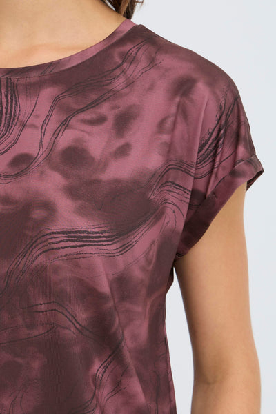 Fransa Port Watercolour Seen T-Shirt