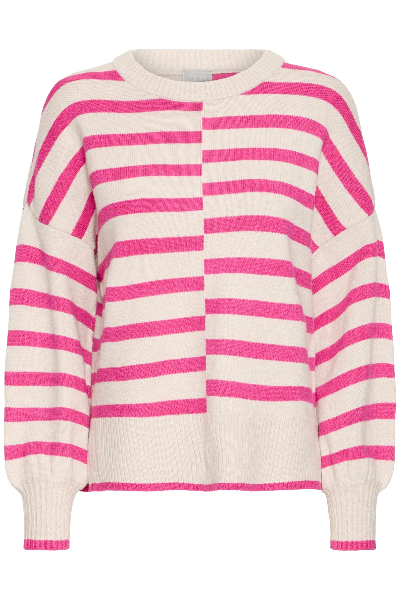 Byoung Pink Stripe Bitte Jumper