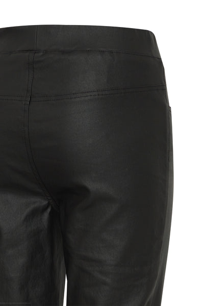 Fransa Black Malin Pull On Trousers