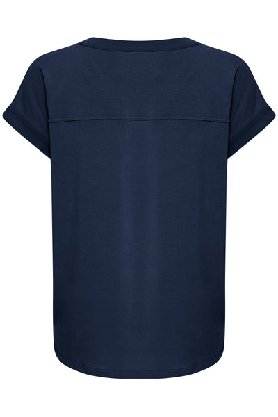 Fransa Navy Liv Tee