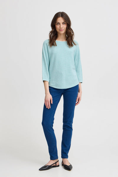 Fransa Blue Sinja Pullover