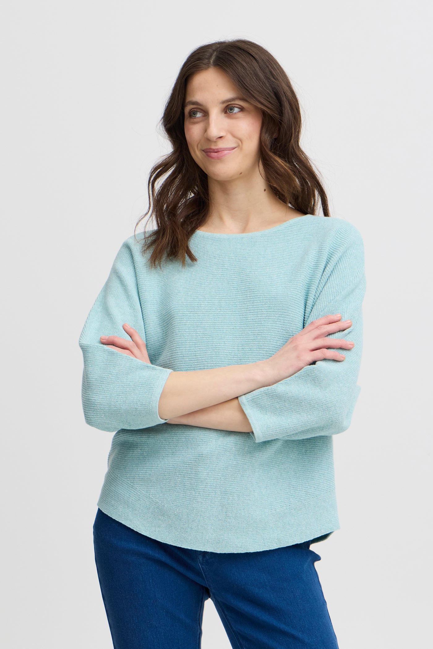 Fransa Blue Sinja Pullover