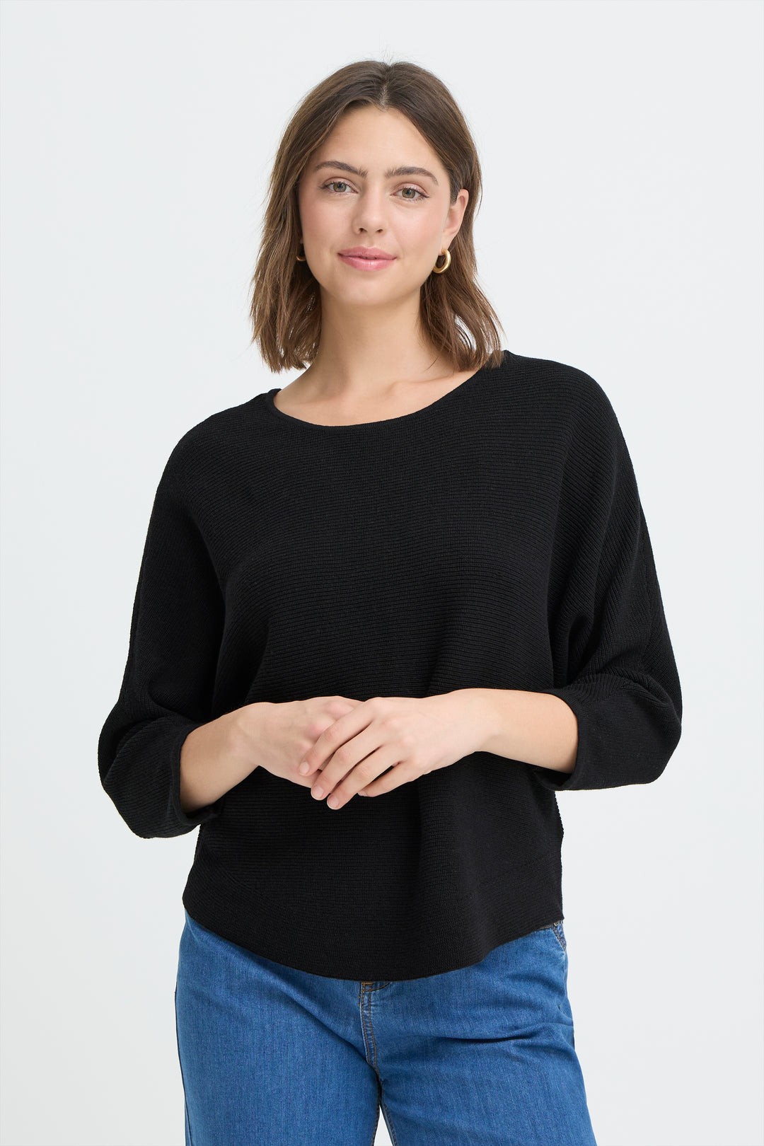 Fransa Black Sinja Pullover
