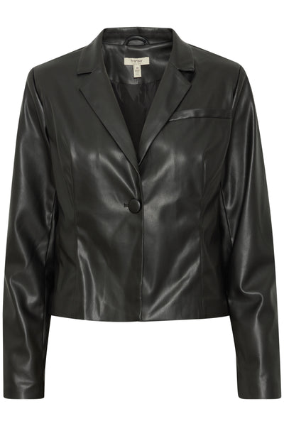 Fransa Faux Leather Manila Jacket