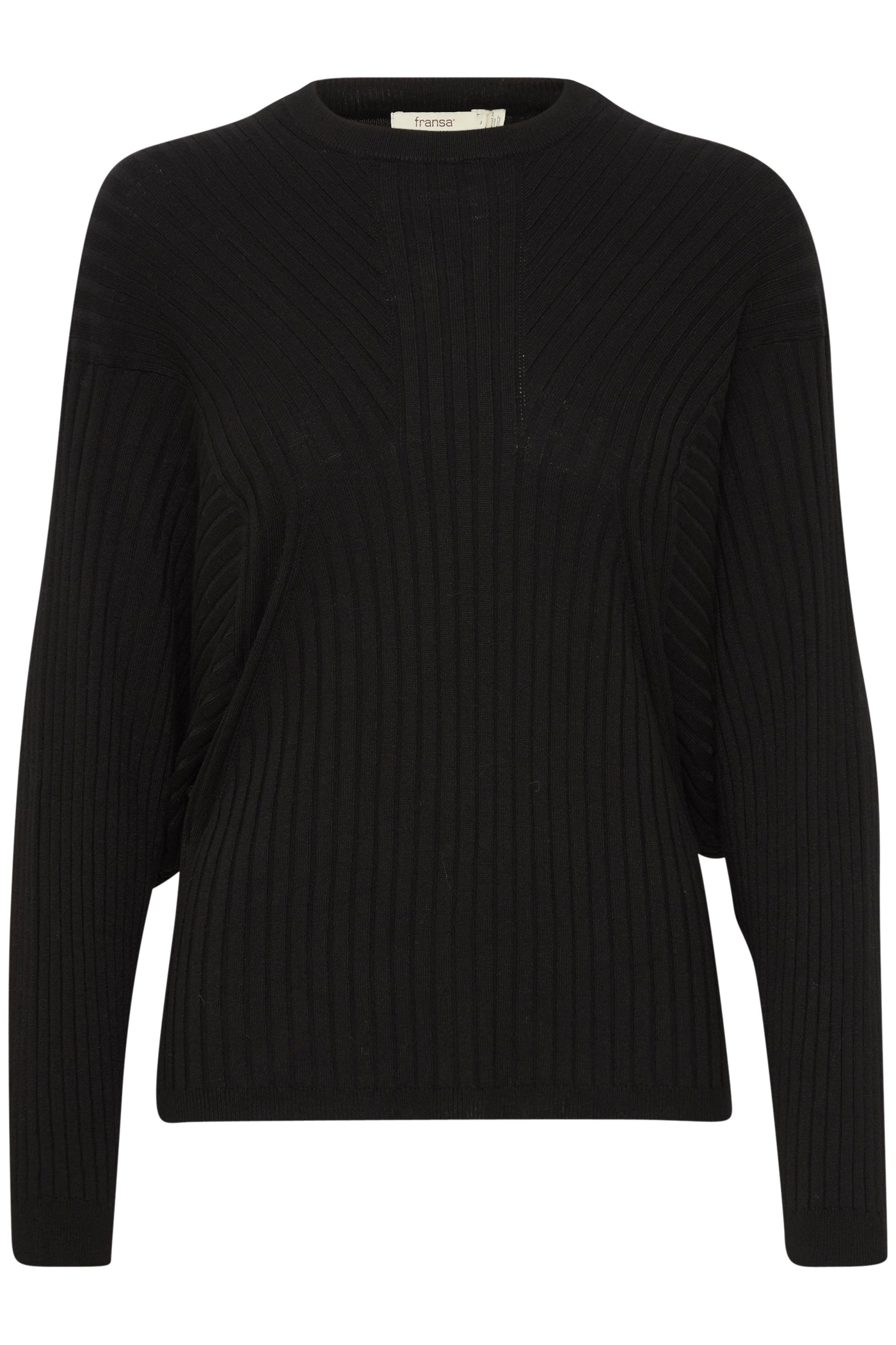 Fransa Black Malia Knit