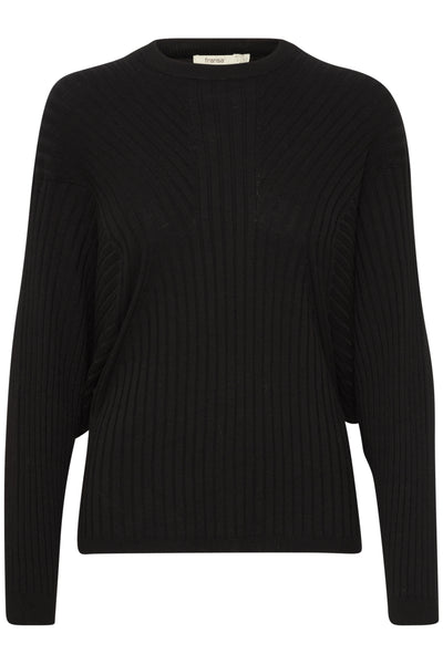 Fransa Black Malia Knit