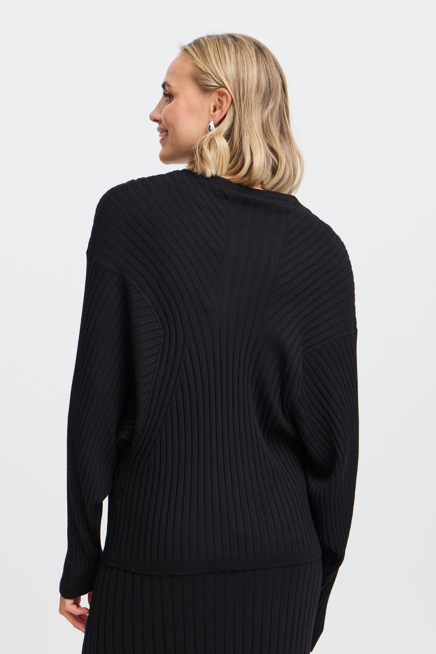 Fransa Black Malia Knit