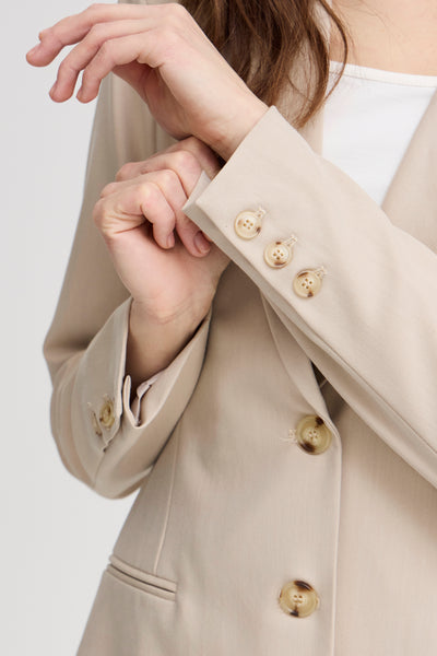 Fransa Taupe Abigail Blazer