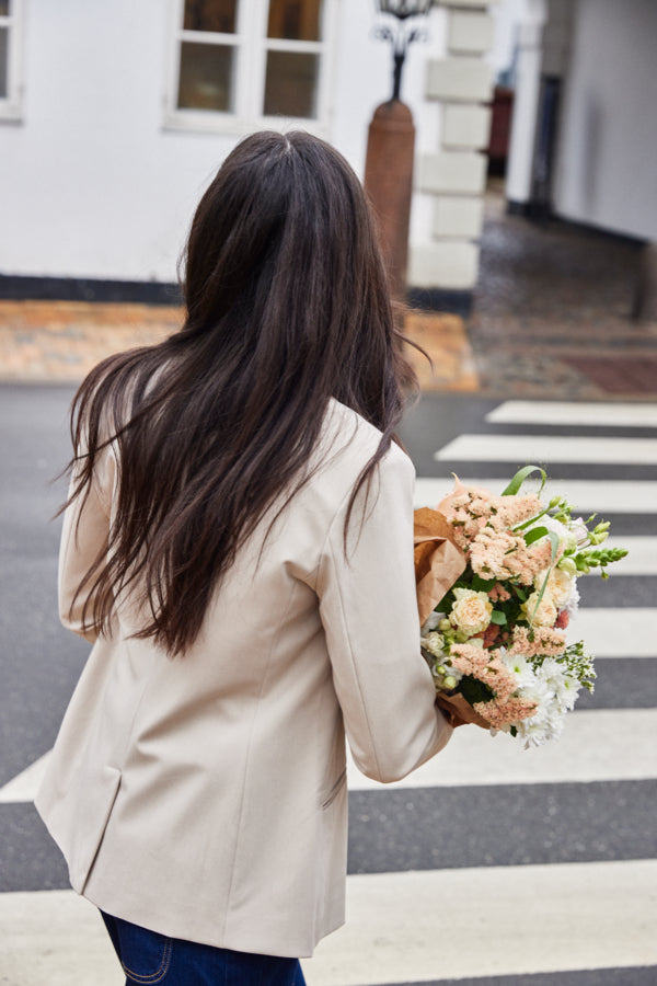 Fransa Taupe Abigail Blazer