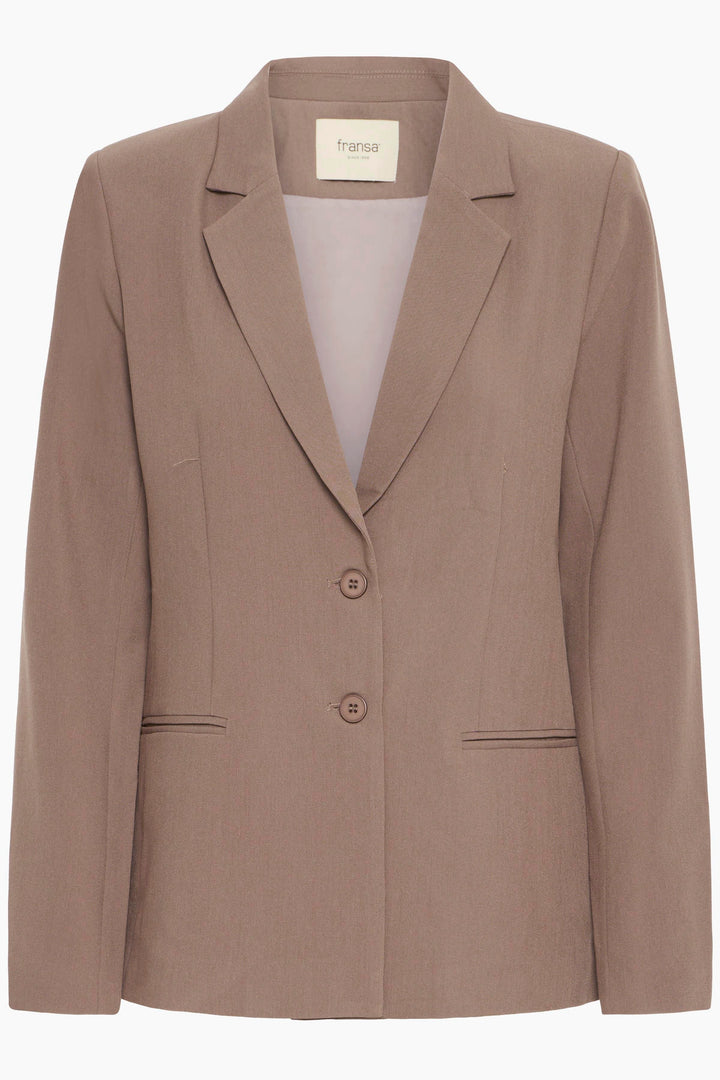 Fransa Walnut Abigail Blazer