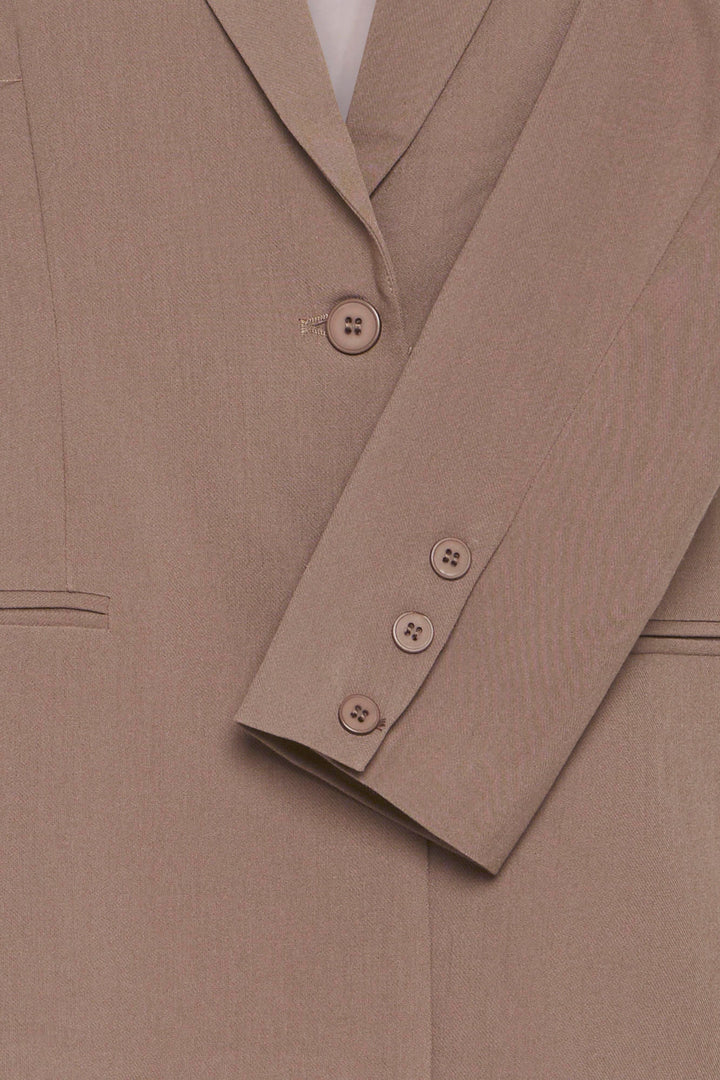 Fransa Walnut Abigail Blazer