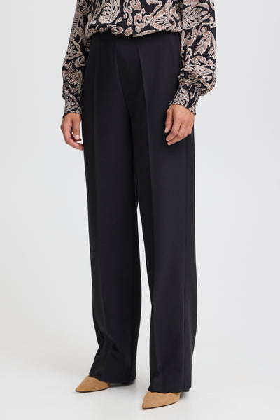 Fransa Black Abigail Trousers