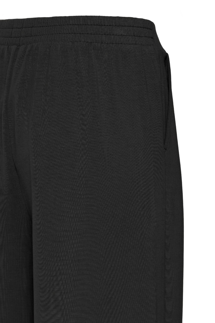 Fransa Black Modal Aurora Pants