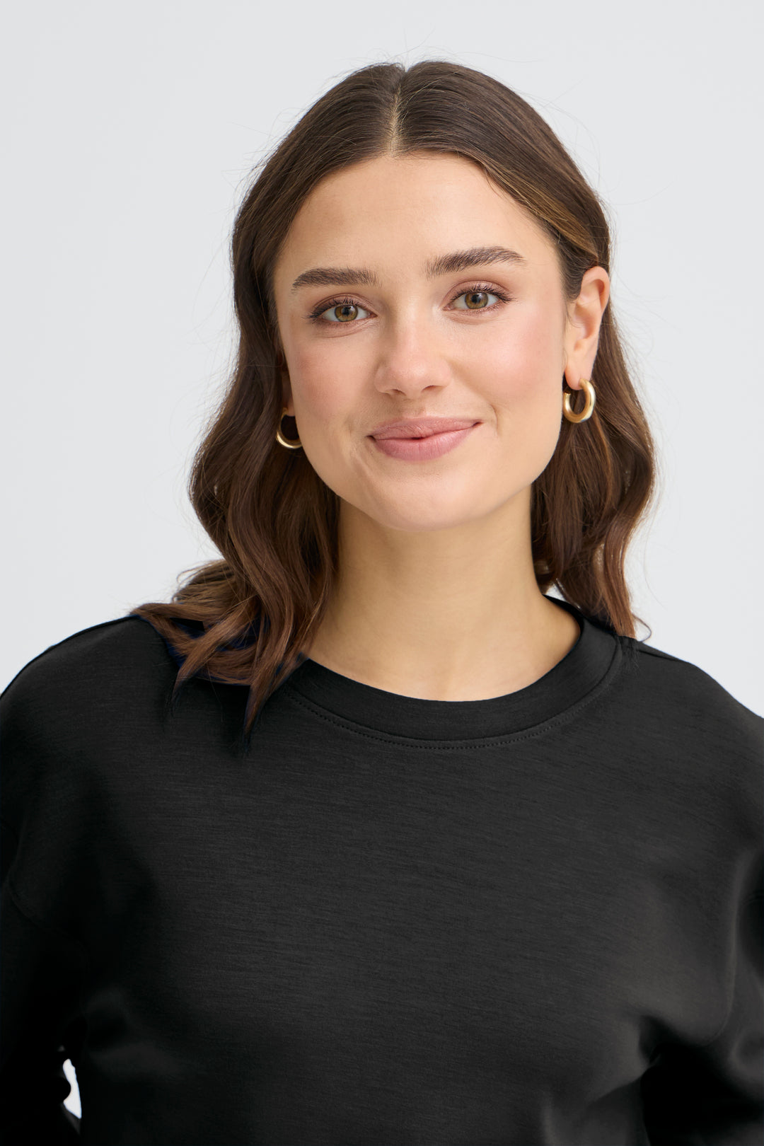 Fransa Black Modal Aurora Jumper