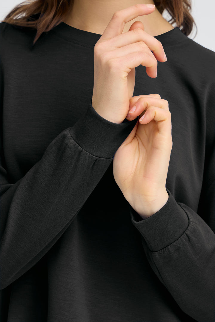 Fransa Black Modal Aurora Jumper