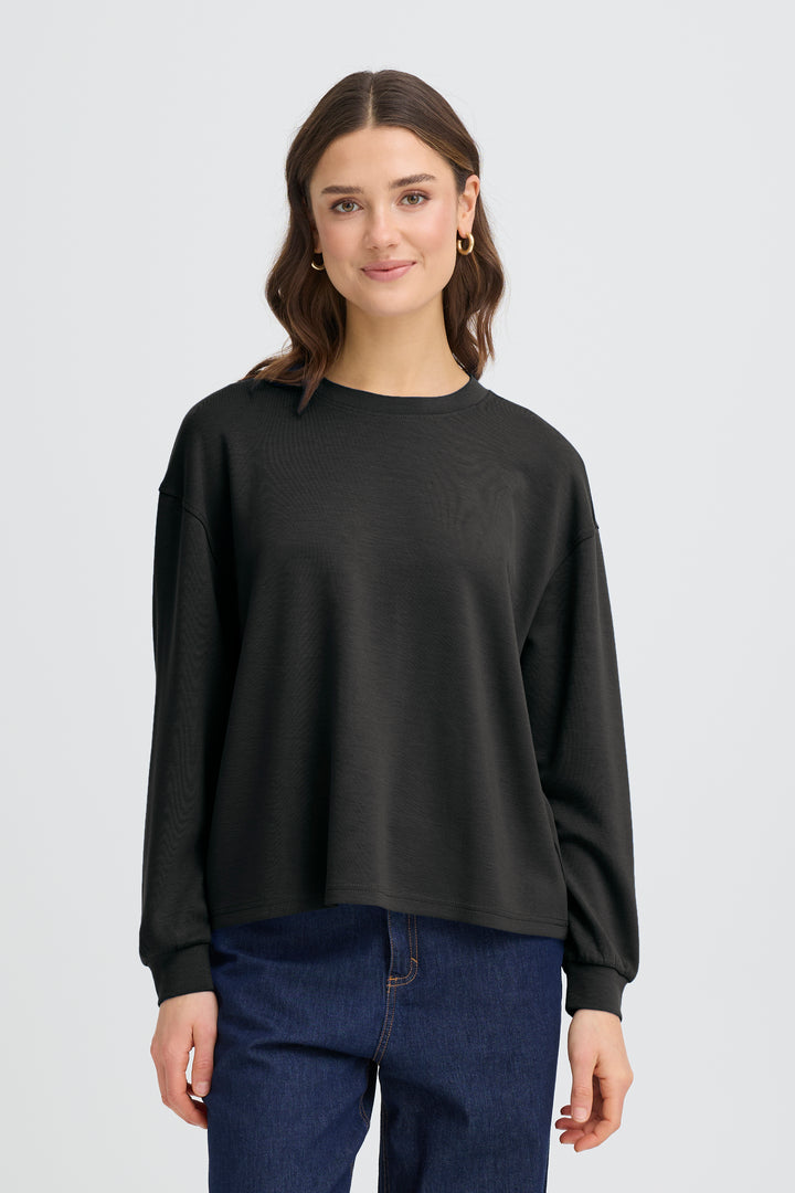 Fransa Black Modal Aurora Jumper