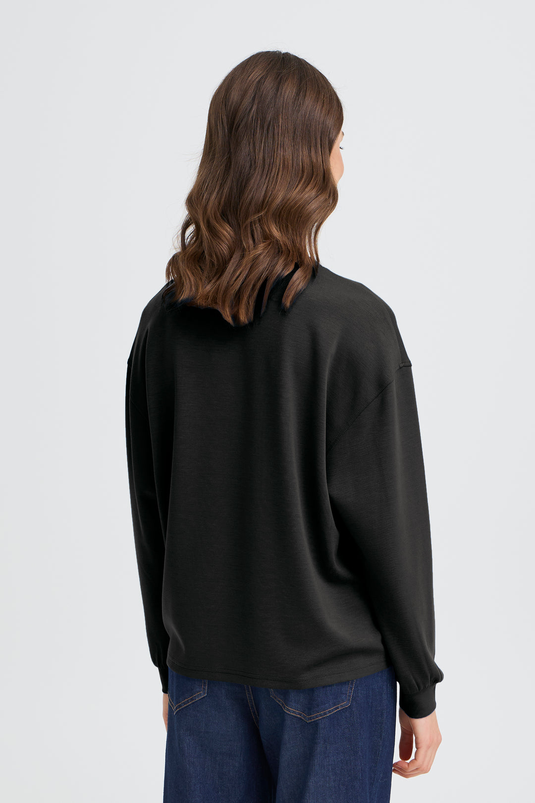 Fransa Black Modal Aurora Jumper