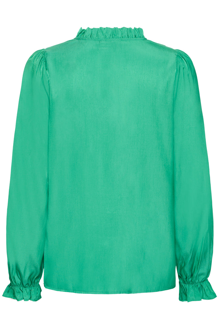 Fransa Green Diana Blouse