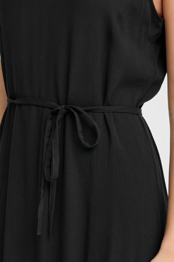 Fransa Black Ease Dress