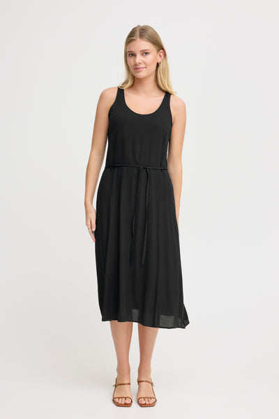 Fransa Black Ease Dress