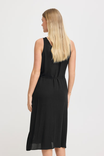 Fransa Black Ease Dress