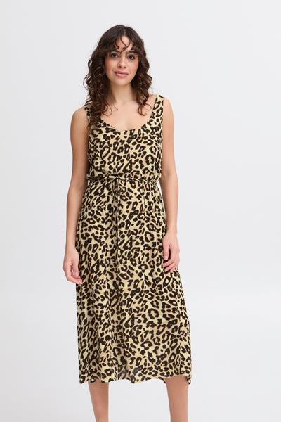 Fransa Leopard Ease Dress