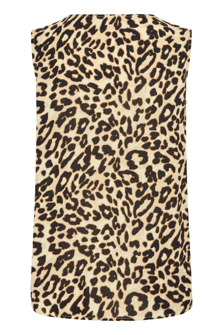 Fransa Leopard Ease Top