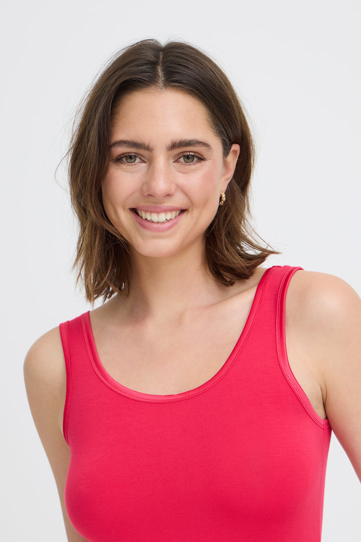 Fransa Fuchsia Zulu Vest Top