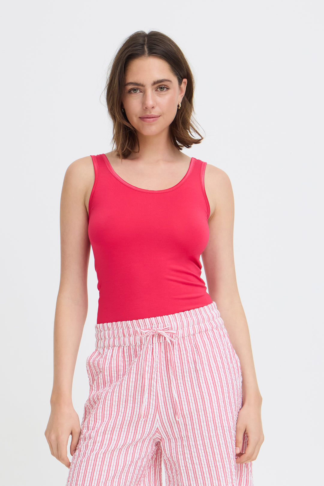 Fransa Fuchsia Zulu Vest Top