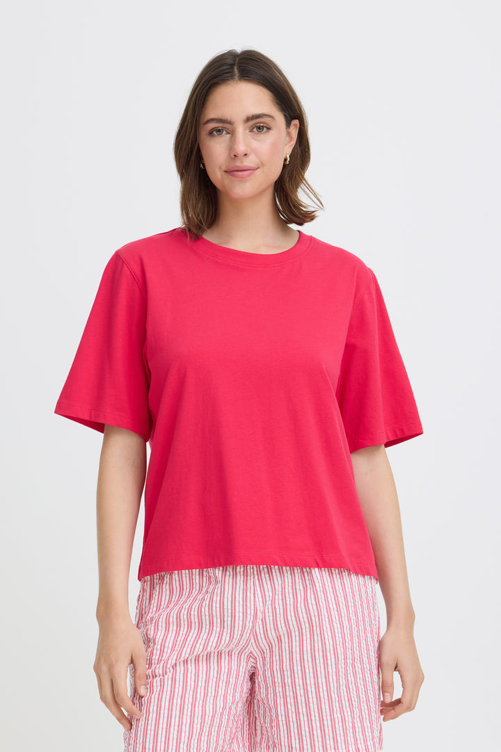 Fransa Raspberry Zara T-Shirt