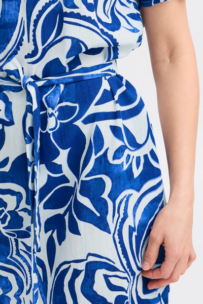 Fransa Blue Cora Dress