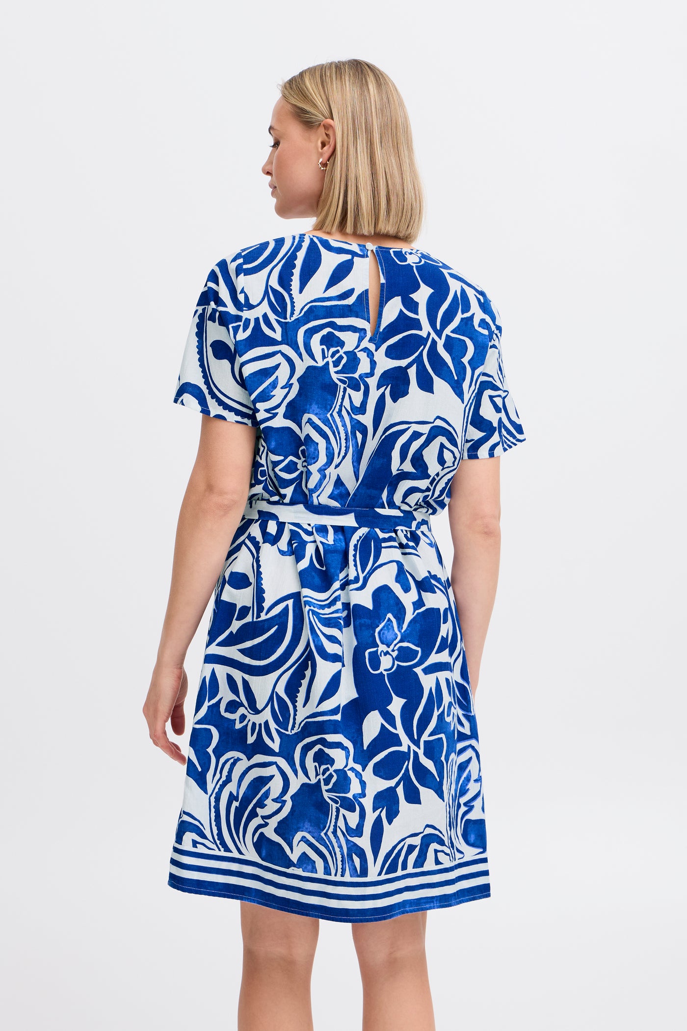Fransa Blue Cora Dress