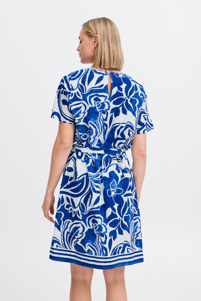 Fransa Blue Cora Dress