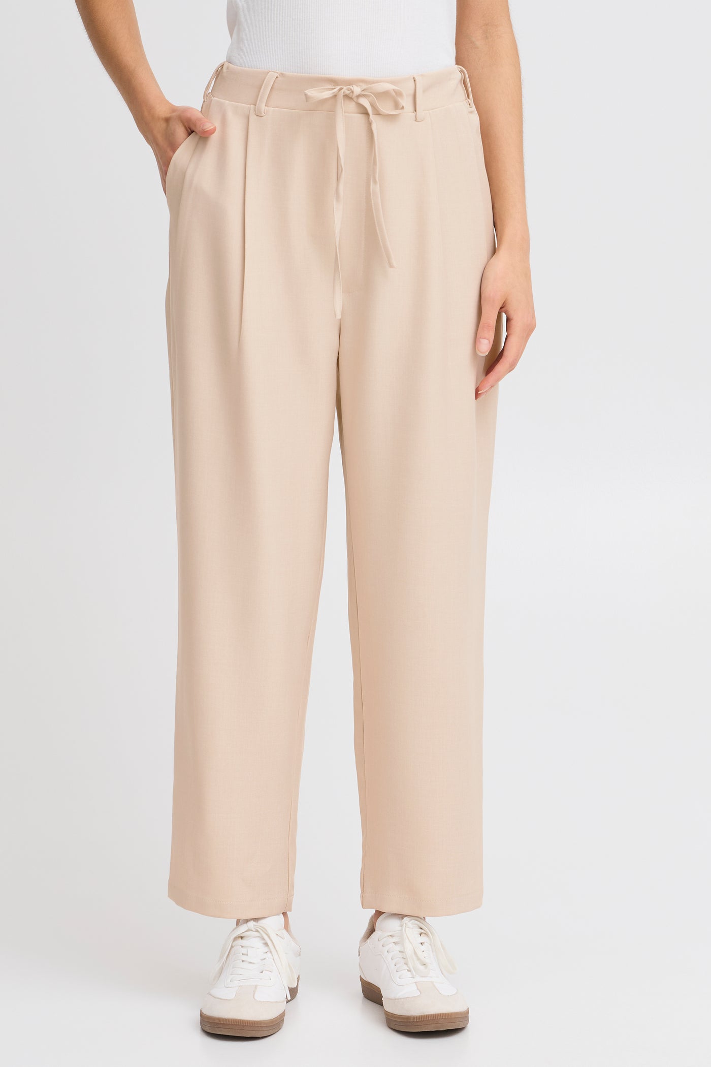 Fransa Sand Mareena Trousers