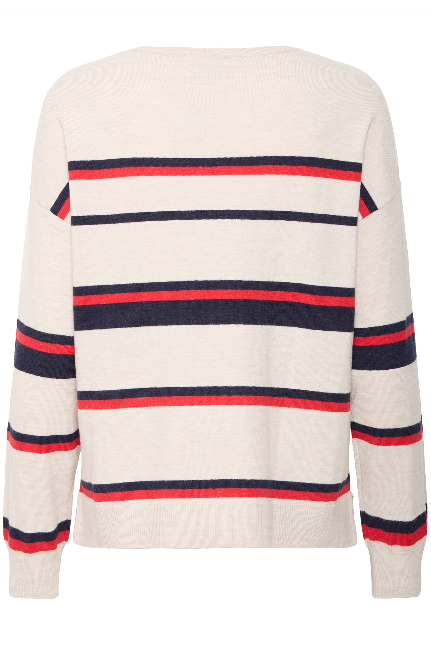 Fransa Red Stripe Melani Pullover