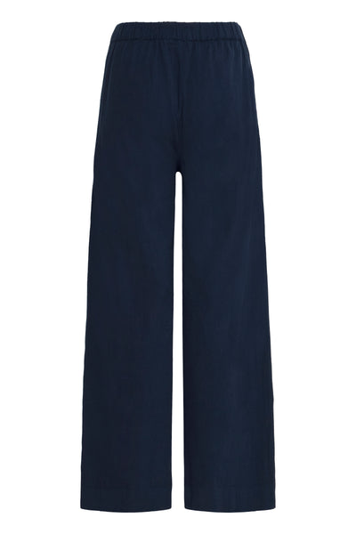 Fransa Navy  Cotton Trousers