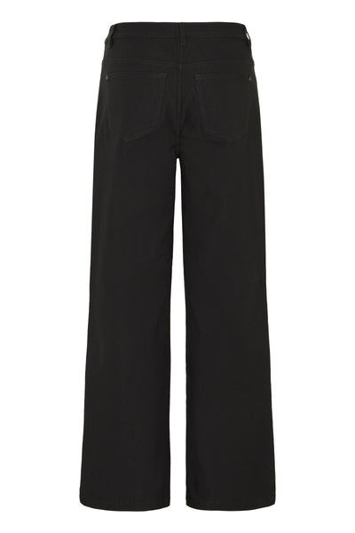 Fransa Black Stretch Hanna Pants