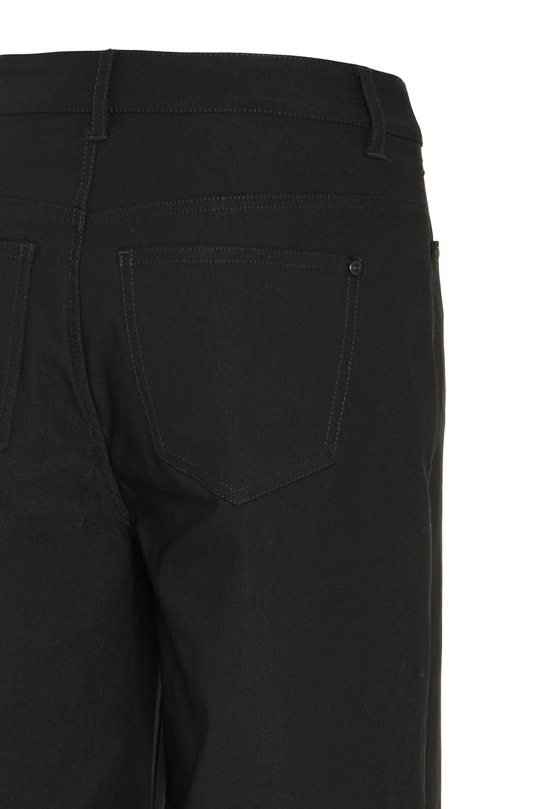 Fransa Black Stretch Hanna Pants