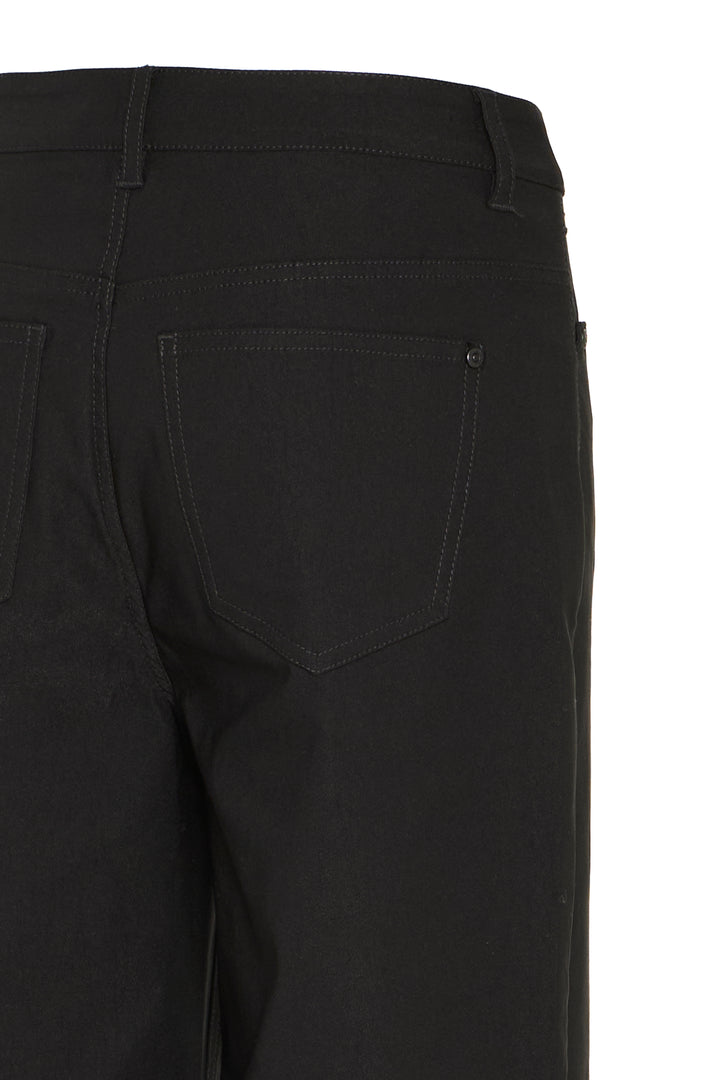 Fransa Black Stretch Hanna Pants