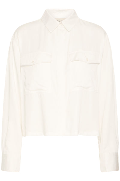 Fransa Warm White Emma Shirt