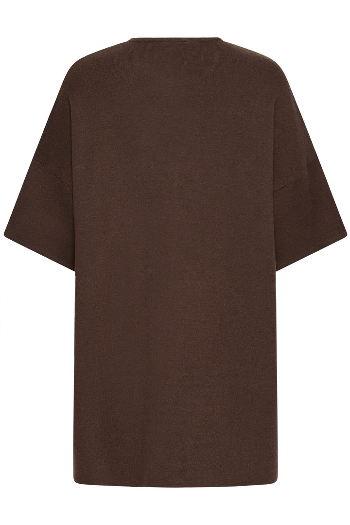 Fransa Brown Sally Cardigan
