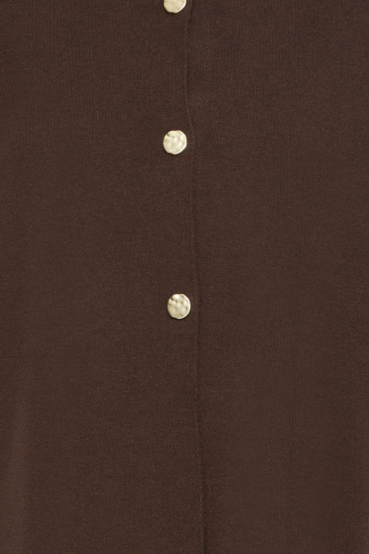 Fransa Brown Sally Cardigan