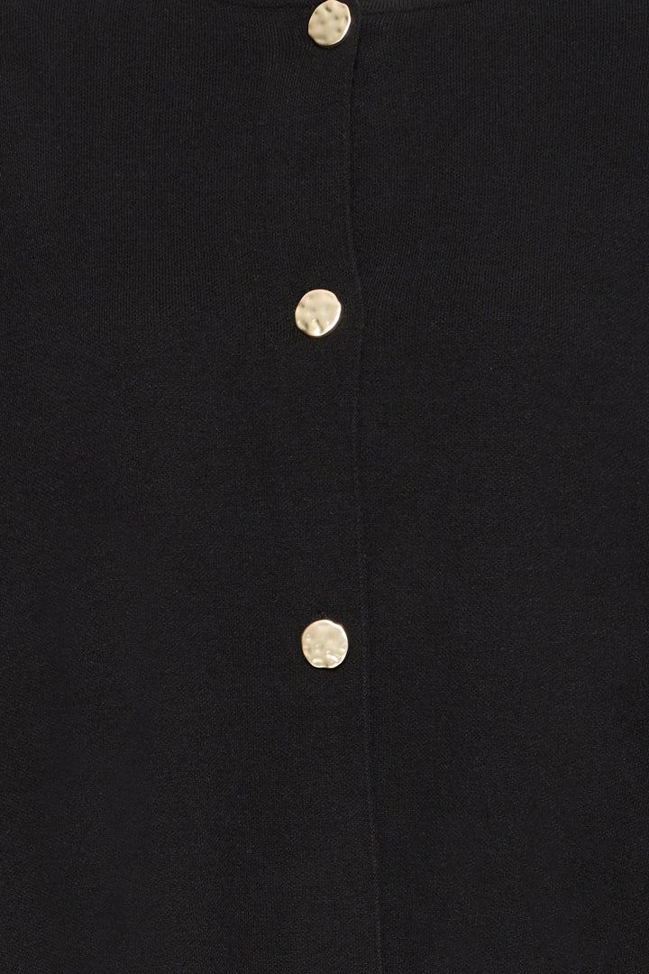Fransa Black Sally Cardigan