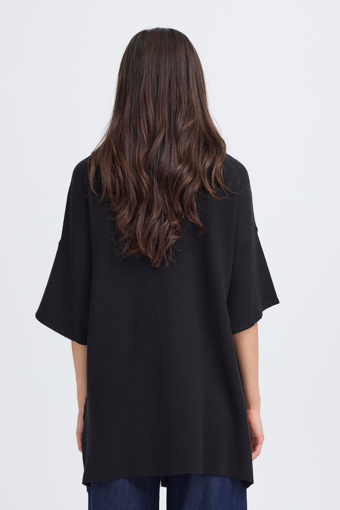 Fransa Black Sally Cardigan